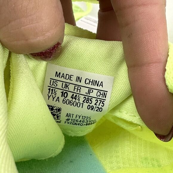 NEW Adidas Distancestar Women’s Running Shoes Track & Field Solar Yellow 11.5 - Picture 11 of 11